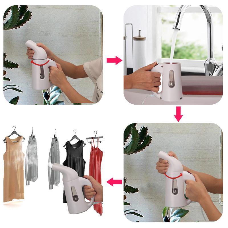 Wrinkle Erasing Handheld Steamer