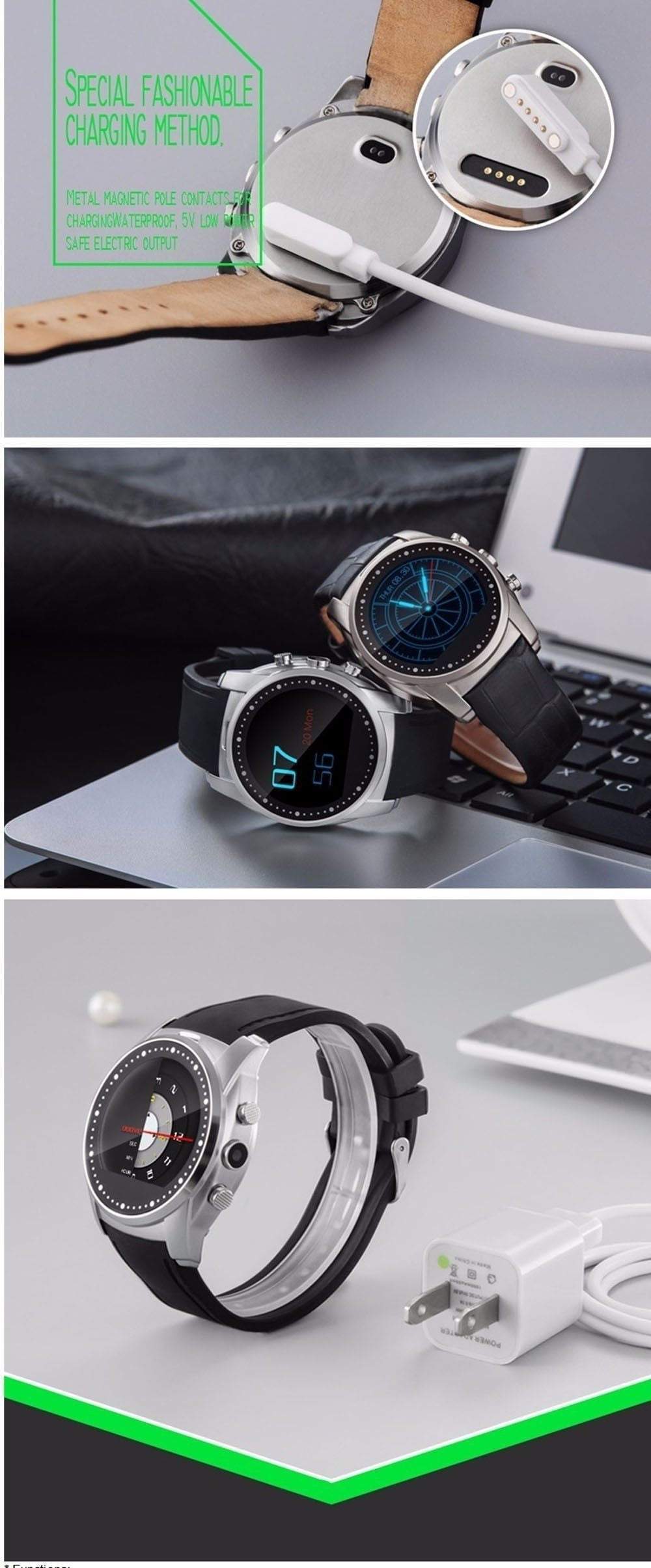 New Bluetooth A8 Sport Smart Watche