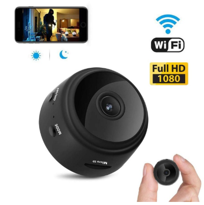 1080P Mini WIFI Camera With Smartphone App and Night Vision Security Cameras