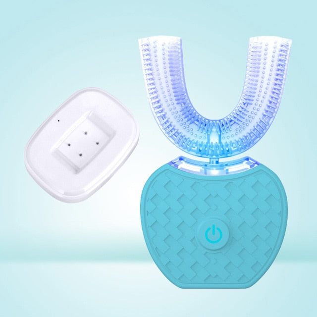 U Shape 360 Degrees Hands-Free Wireless Electric Toothbrush