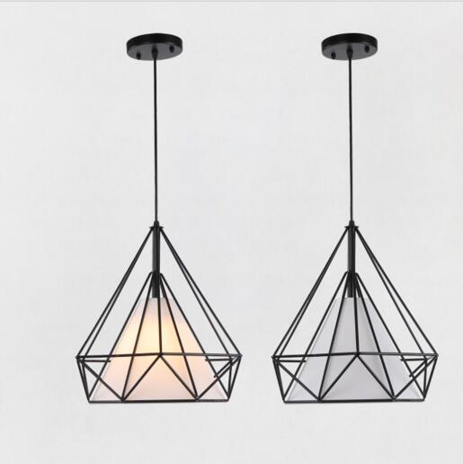 Metal Geometric Pendant Light