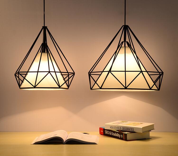 Metal Geometric Pendant Light