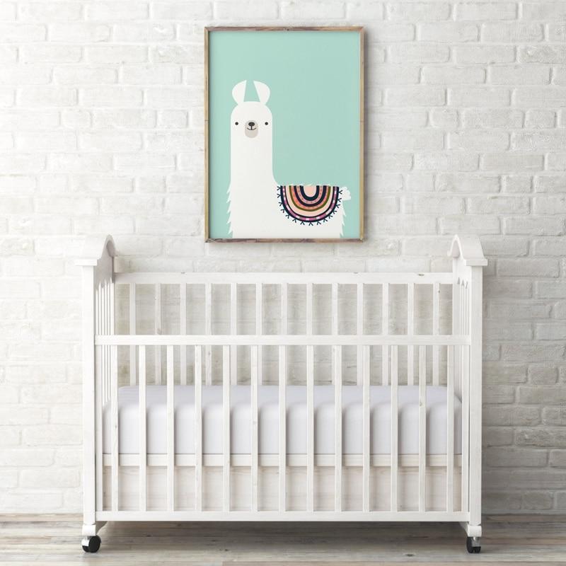 Cute Llama Wall Art