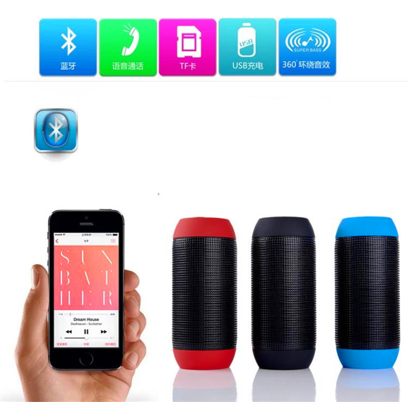 Outdoor Portable Wireless Bluetooth Stereo Boombox Speaker Amplifier