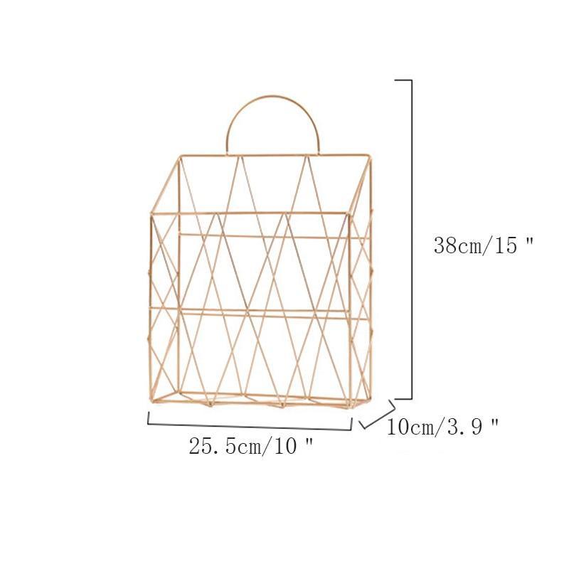 Metal Hanging Magazine Rack