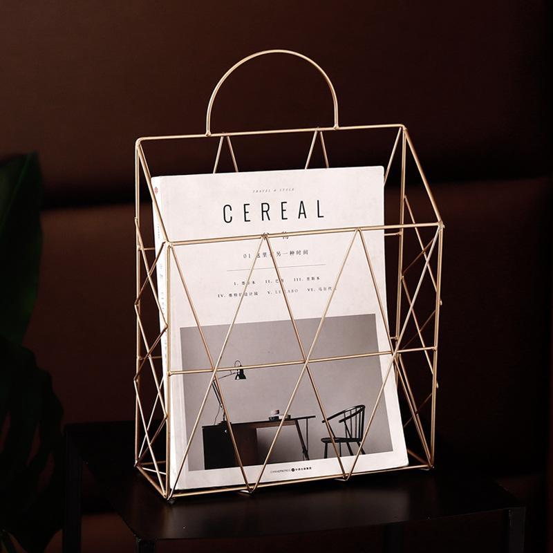 Metal Hanging Magazine Rack