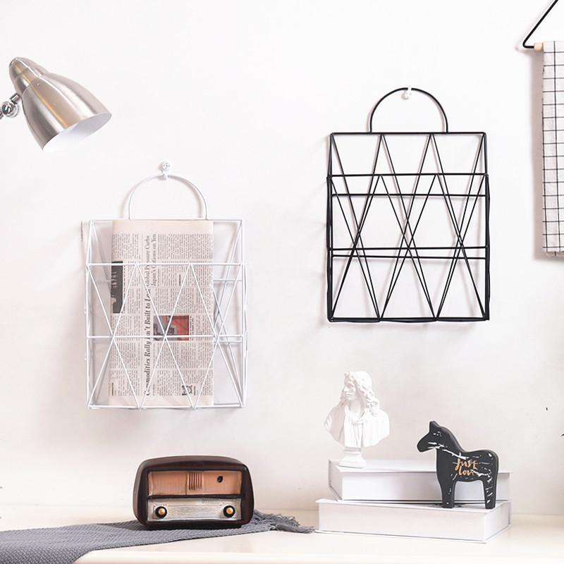 Metal Hanging Magazine Rack