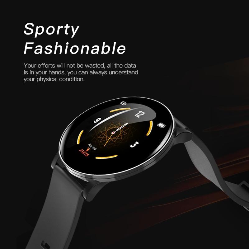 IcoolGadgets New Men's and Women's Smart Watches Waterproof health monitoring multi sports mode gravity Sensing Bluetooth OTA upgrade
