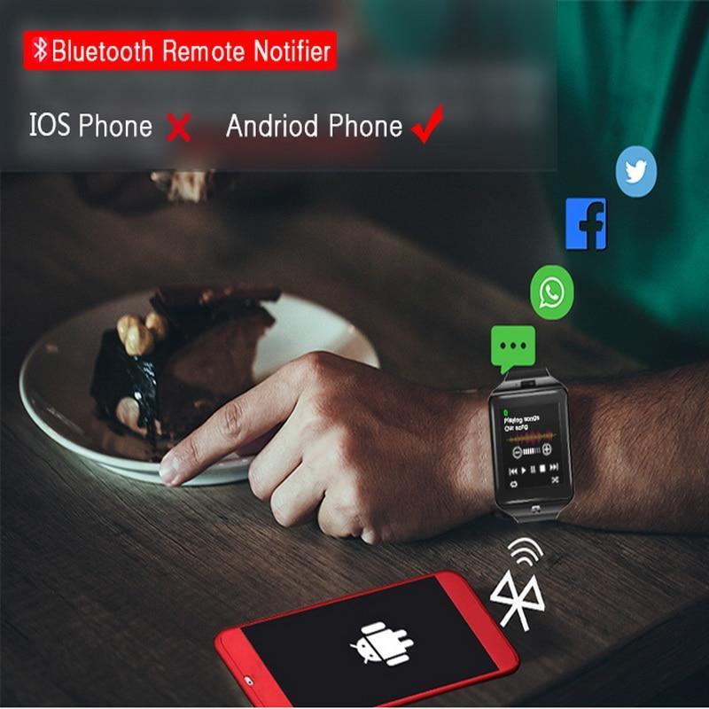 IcoolGadgets DZ09 Smartwatch Smart Watch Digital Men Watch For Apple iPhone Samsung Android Mobile Phone Bluetooth SIM TF Card Camera