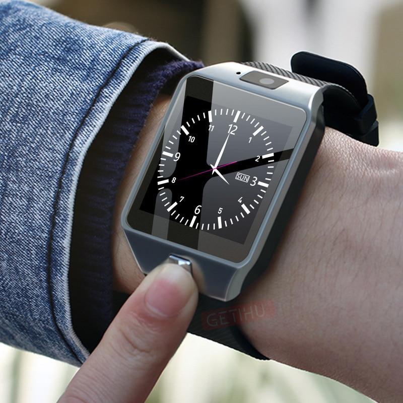 IcoolGadgets DZ09 Smartwatch Smart Watch Digital Men Watch For Apple iPhone Samsung Android Mobile Phone Bluetooth SIM TF Card Camera