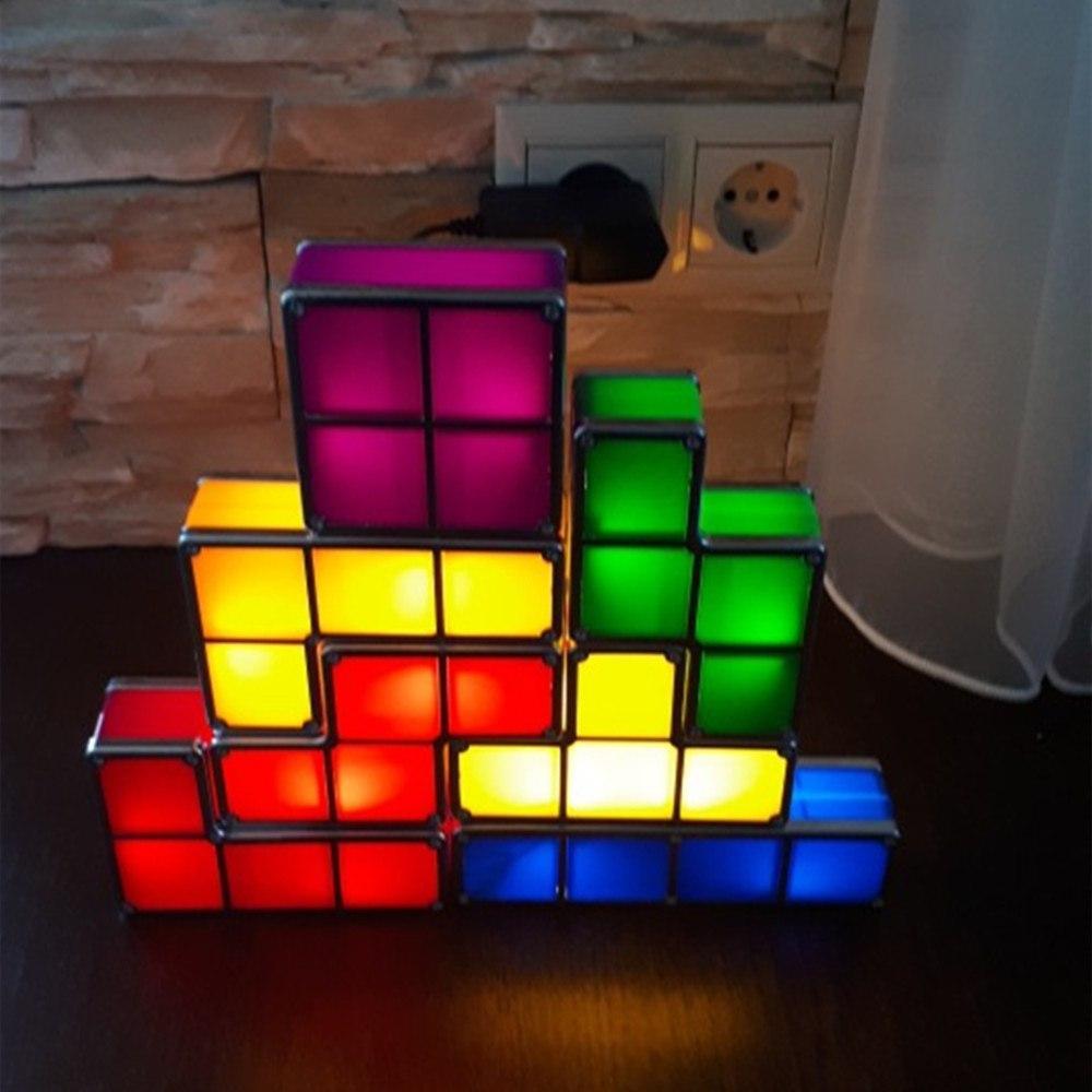 Tetris Lamp