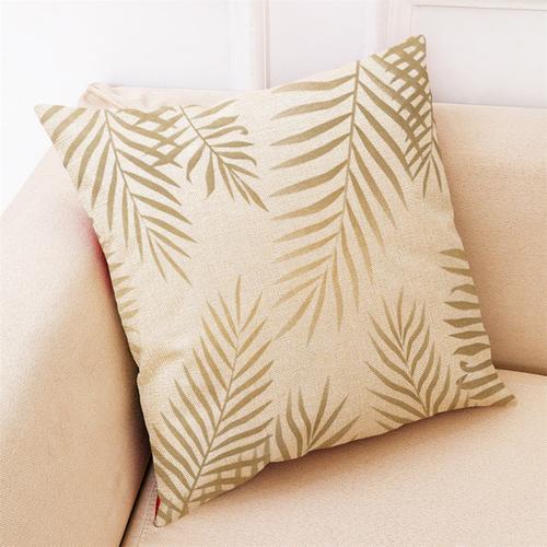 Palm Leaves Throw Pillow