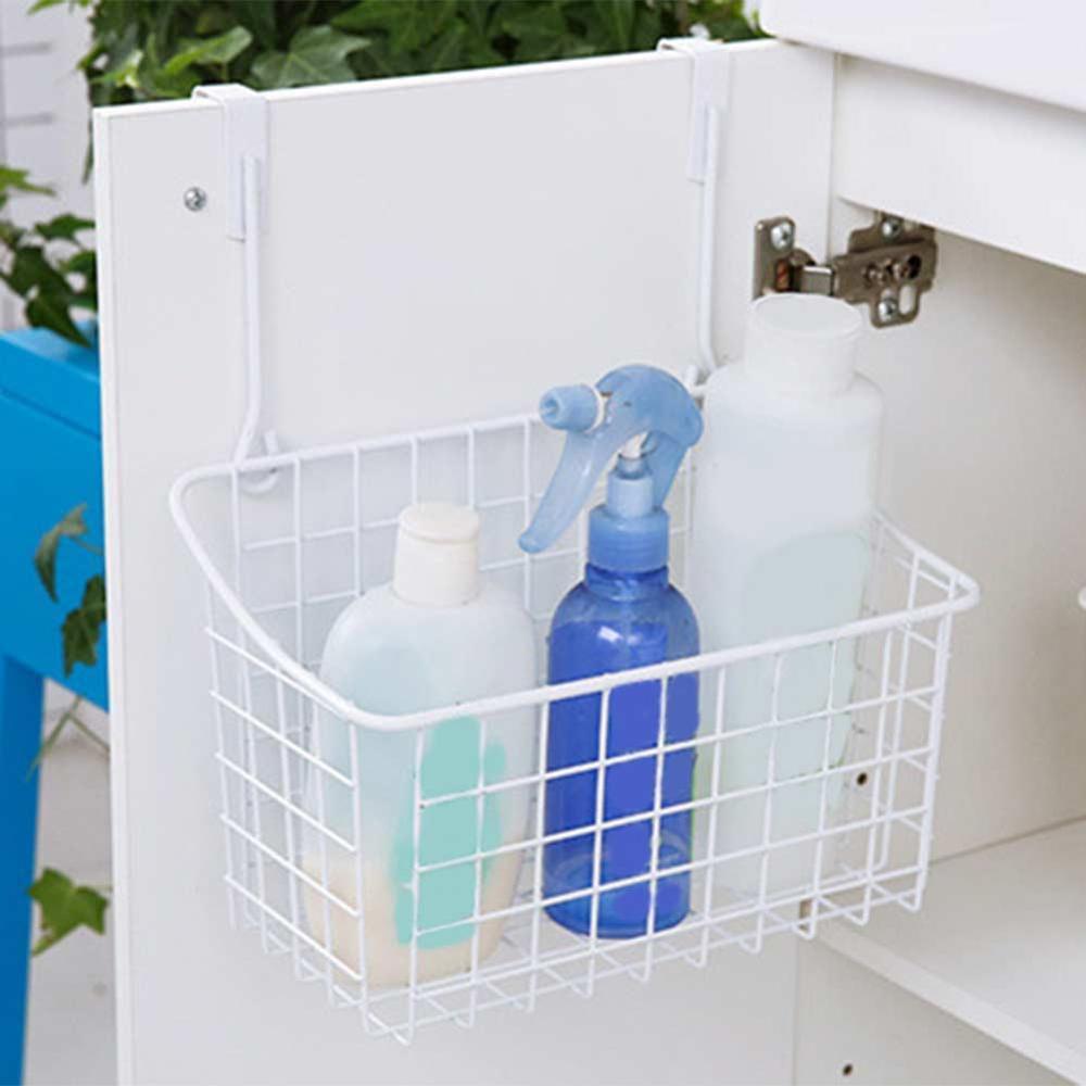 Home Storage Basket Kitchen Multifunctional Storage Rack Under Cabinet Storage Shelf Basket Wire Rack Organizer Storage