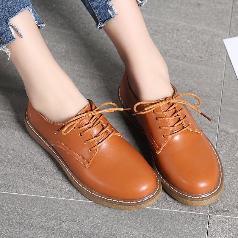 women oxford shoes warming fur women's genuine leather shoes Large Size Ladies loafers