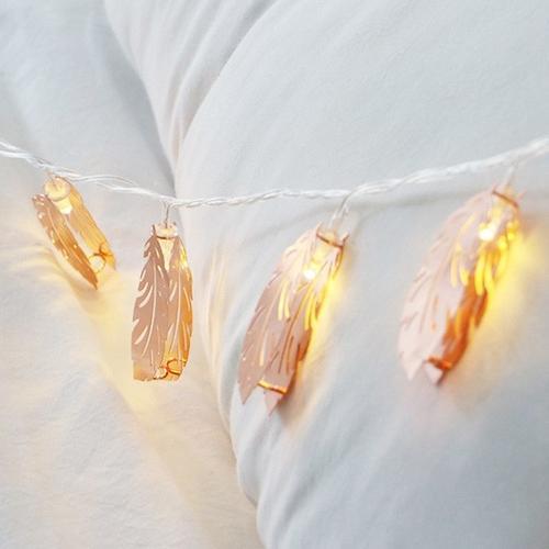 Delicate Leaf LED String Lights