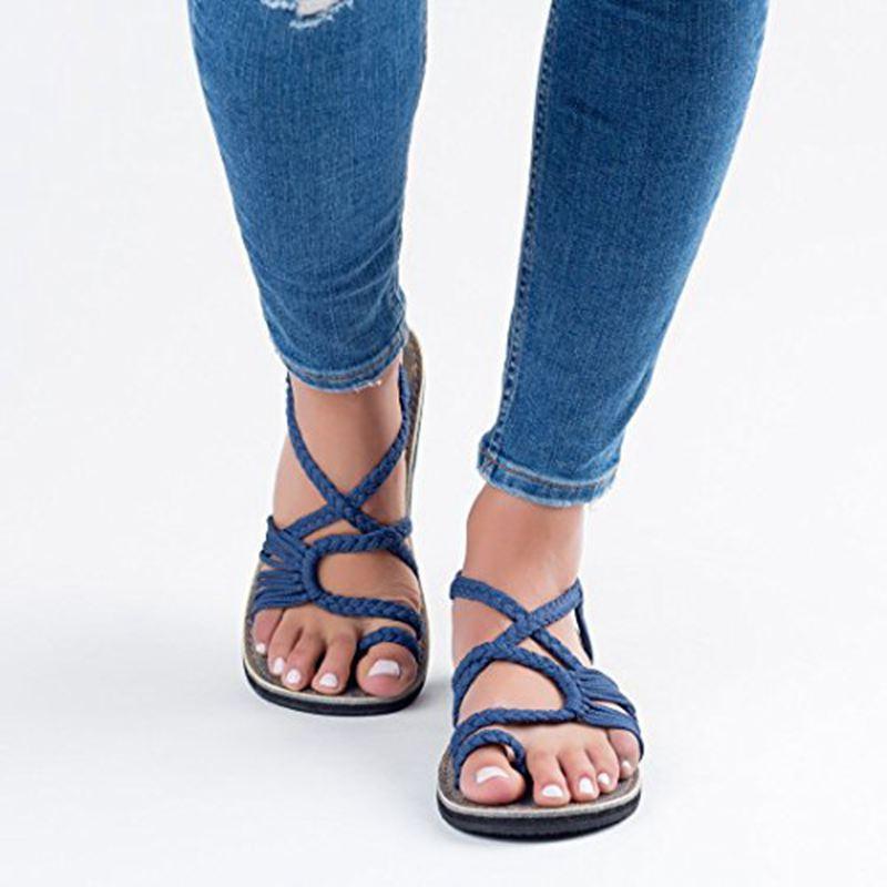 New Women Summer Shoes Female Flat Sandals