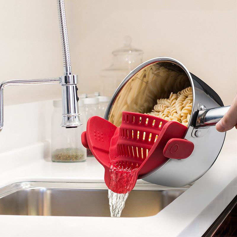 Snap 'N Strain Strainer