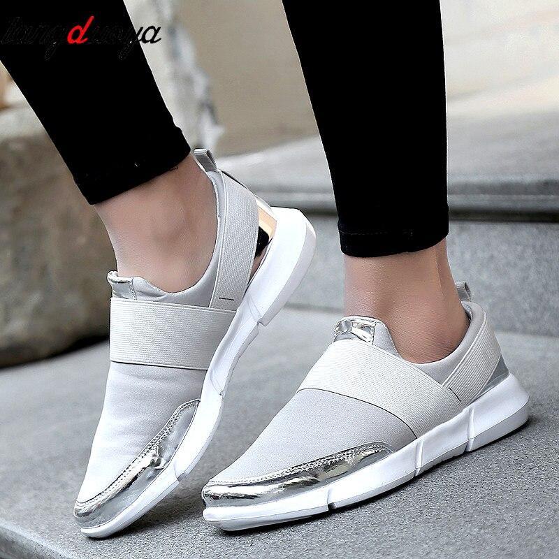 Mesh Breathable Women Shoes Loafers Women Casual Shoes Ladies Walking Shoes