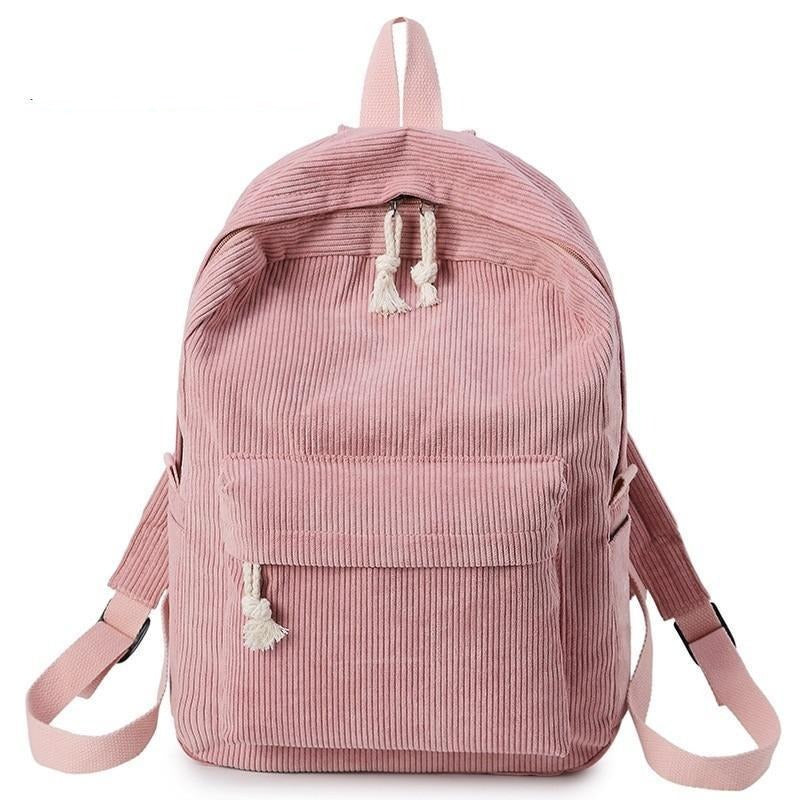 Pastel Corduroy Backpack
