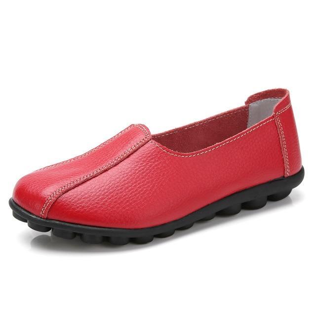 Women Flats Soft Comfortable Quality Leather Flat Shoes
