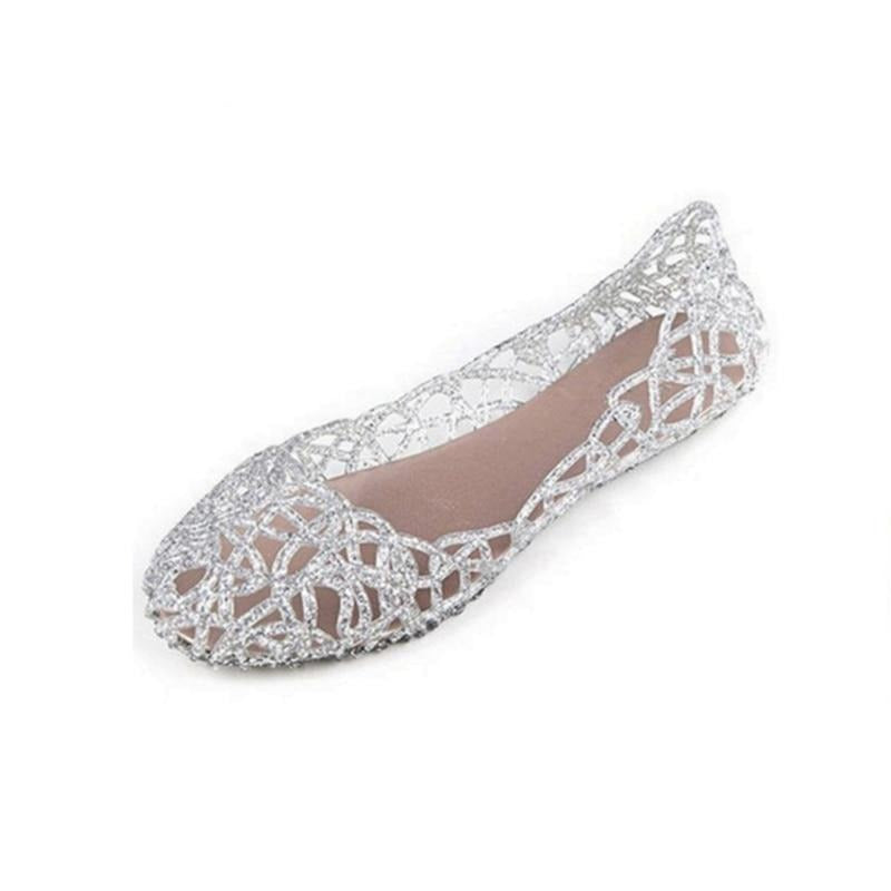 Women Sandals Breathable Shoes crystal Jelly Nest Crystal Sandals