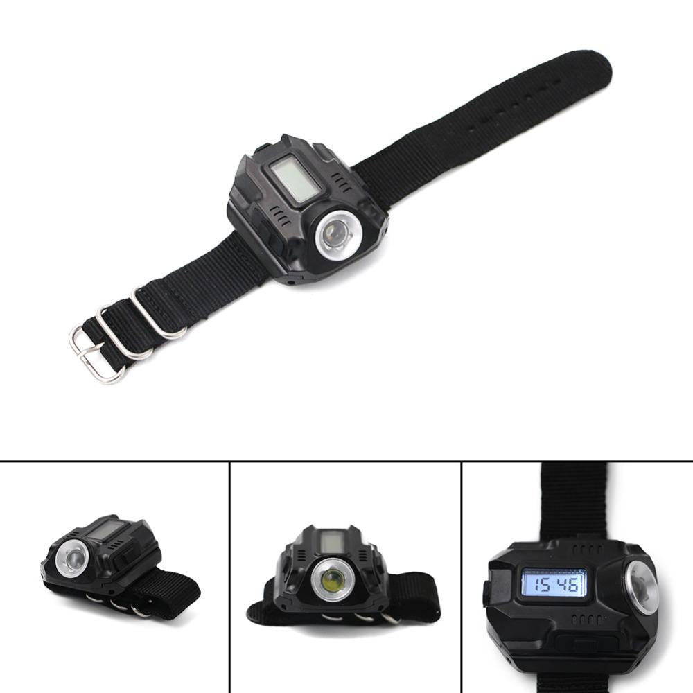 Rechargeable Flashlight Tactical Watch