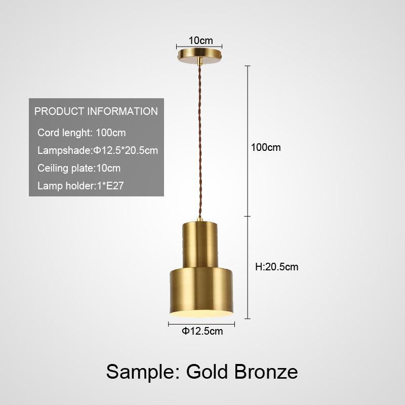 Copper Pendant Light Fixture