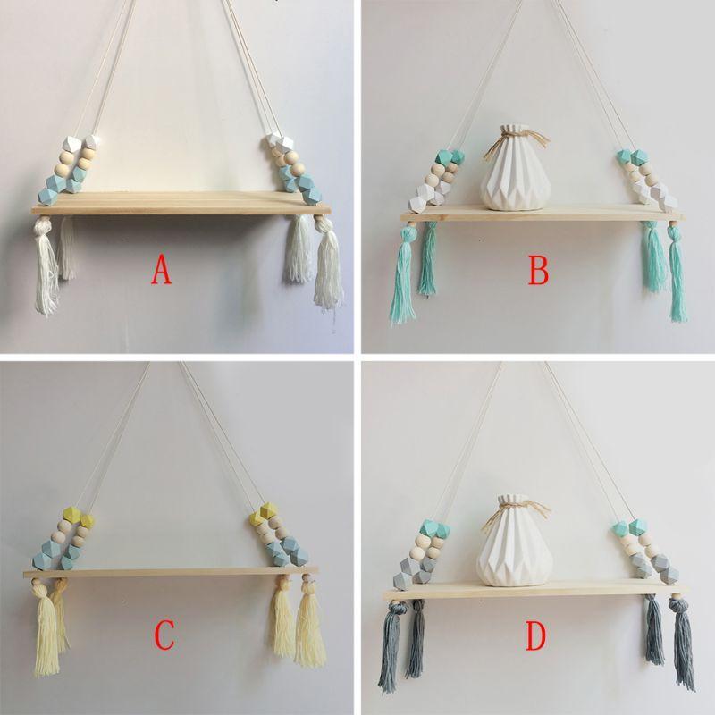 Wood Hanging Shelf
