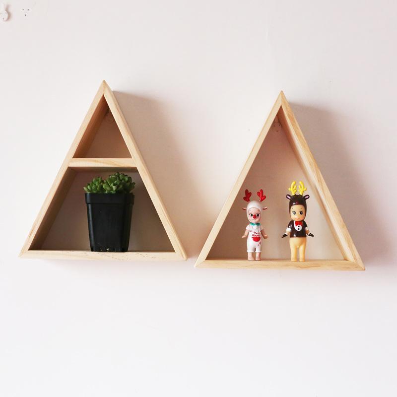 Triangular Geometric Shelf