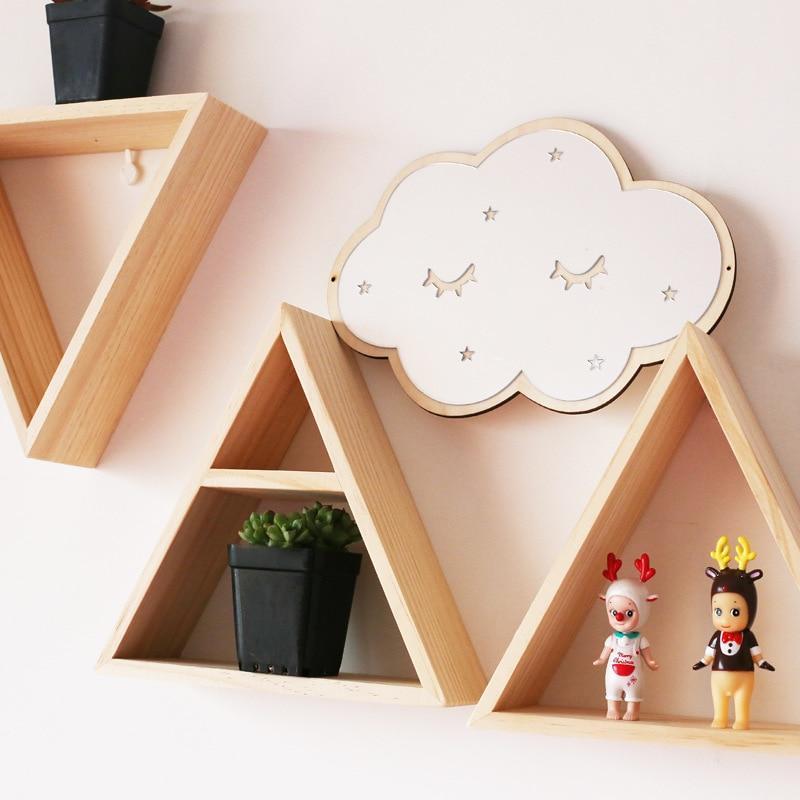 Triangular Geometric Shelf