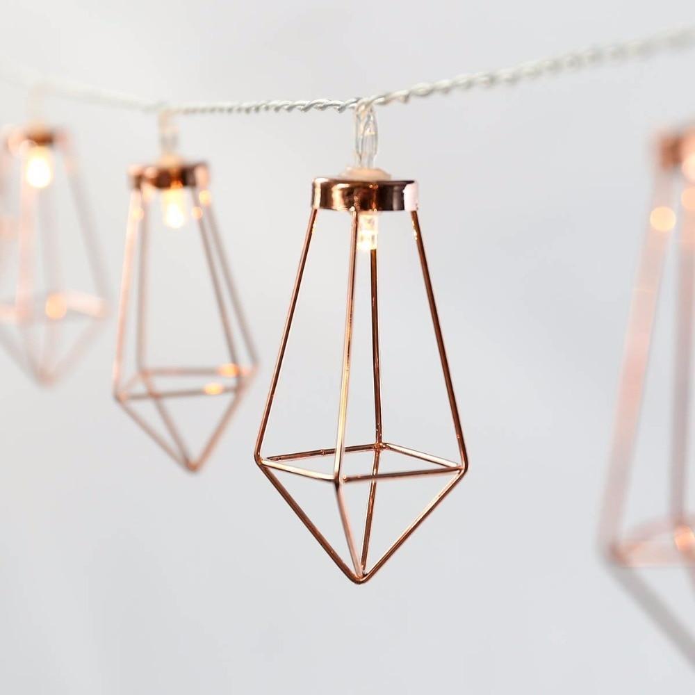 Geometric Fairy Lights (10 Lights)