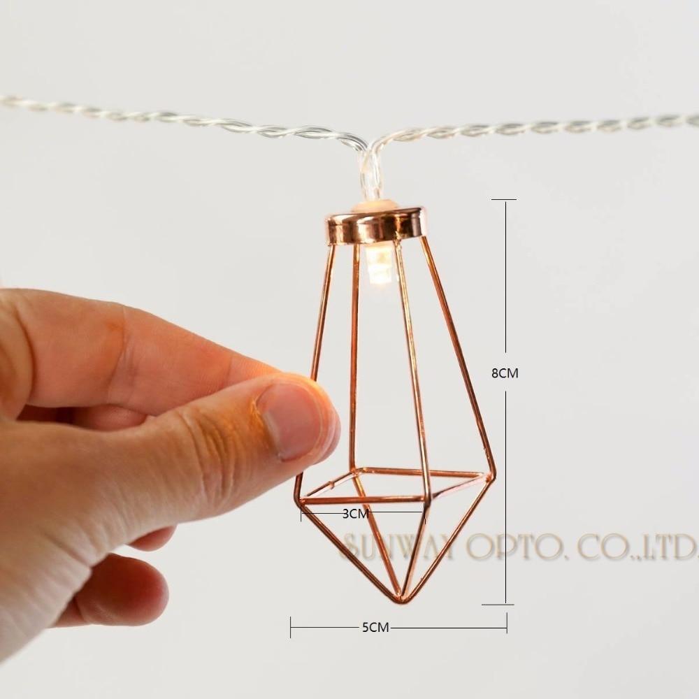 Geometric Fairy Lights (10 Lights)