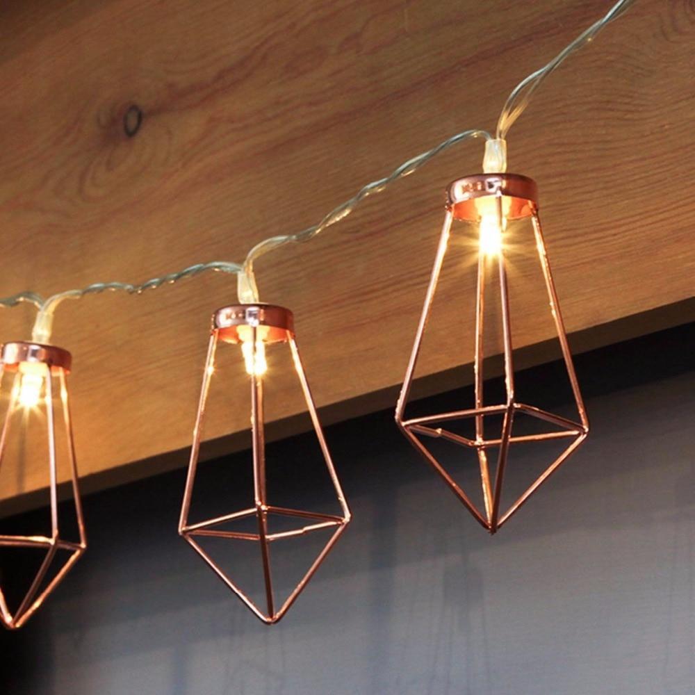 Geometric Fairy Lights (10 Lights)