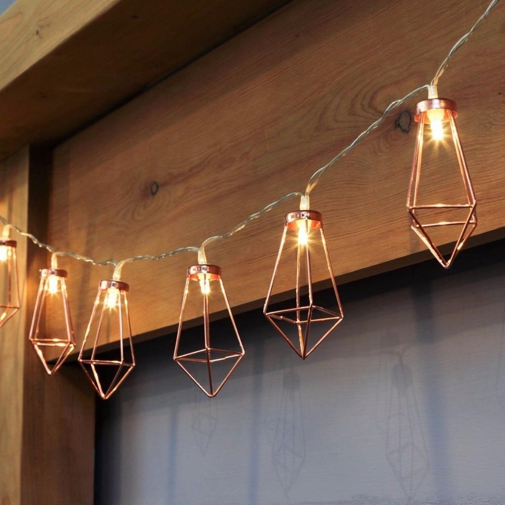 Geometric Fairy Lights (10 Lights)