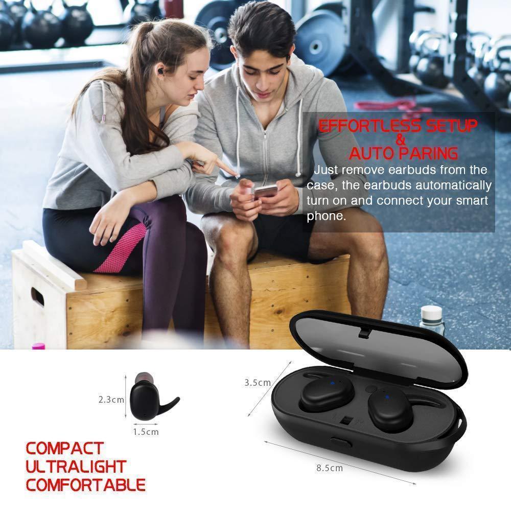 Wireless Earbuds Bluetooth Headphones Touch Control