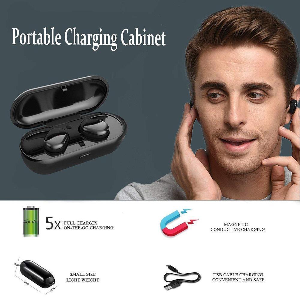 Wireless Earbuds Bluetooth Headphones Touch Control