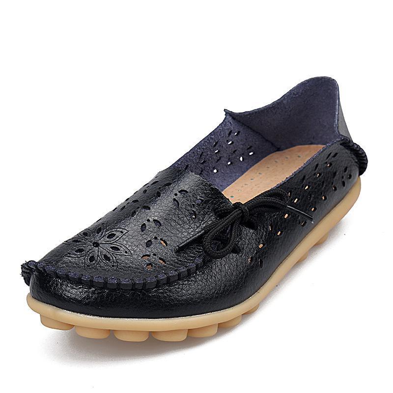 PU Leather Flats Shoes Female Loafers Women Casual Shoes