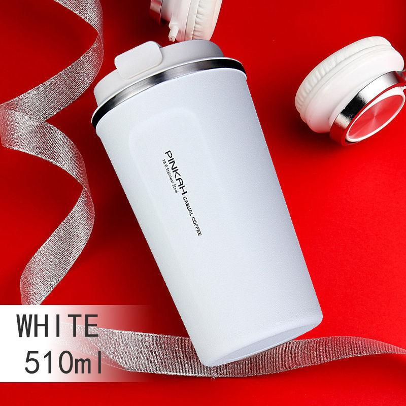 Pinkah Thermo Cup Travel Coffee Mug with Lid Car Water Bottle