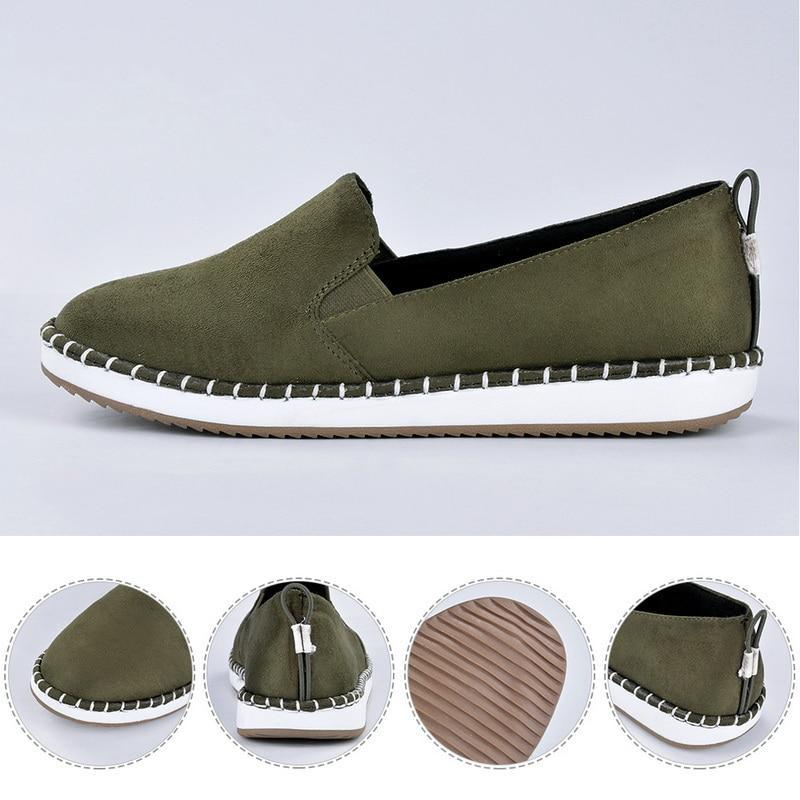 Women Flats Lazy Loafers Breathable Female Espadrilles Sneakers