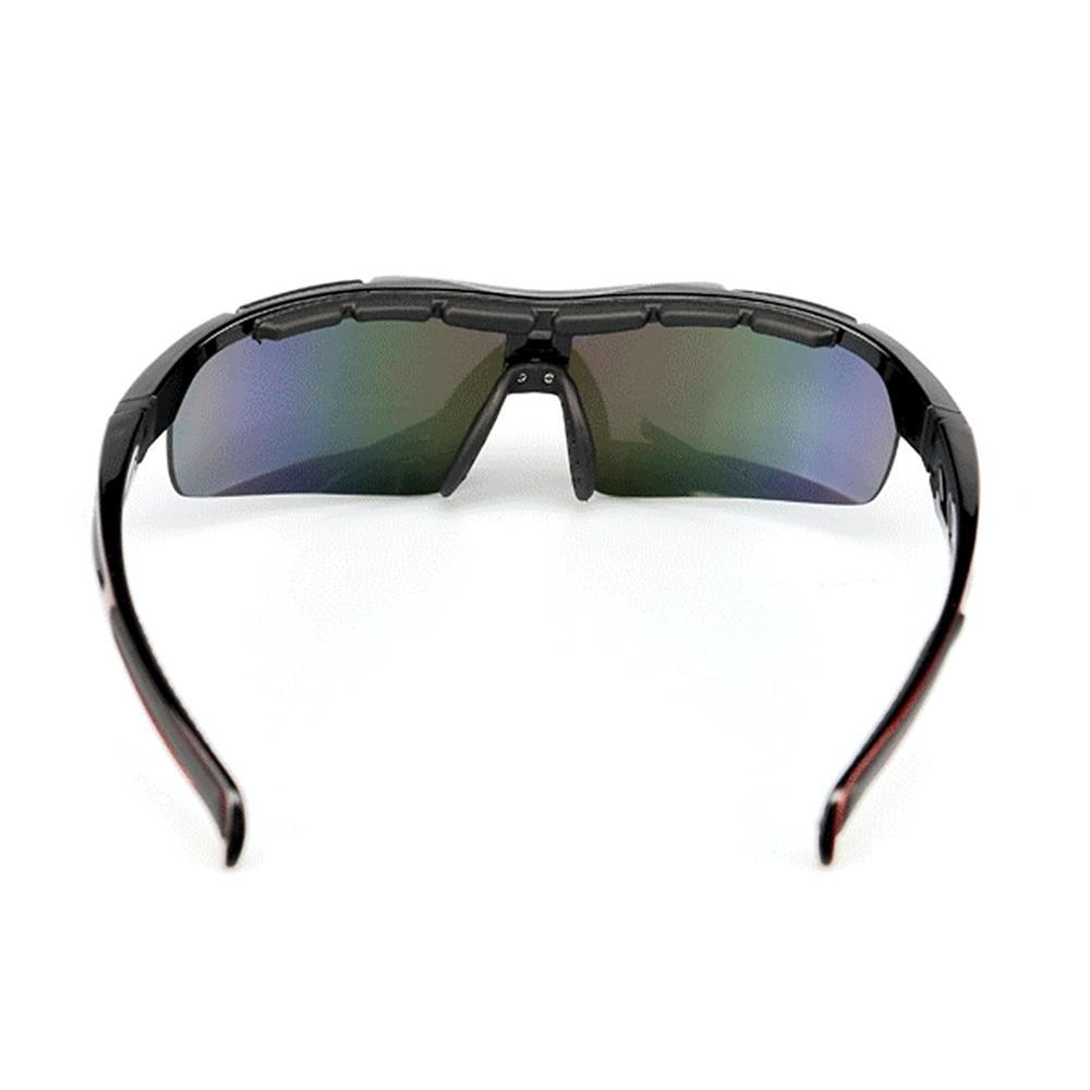 Polarized Cycling Sunglasses Bicycle UV400 Goggles Sports Eyewear Glasses with 5 Interchangeable Lenses Unbreakable For Outdoor