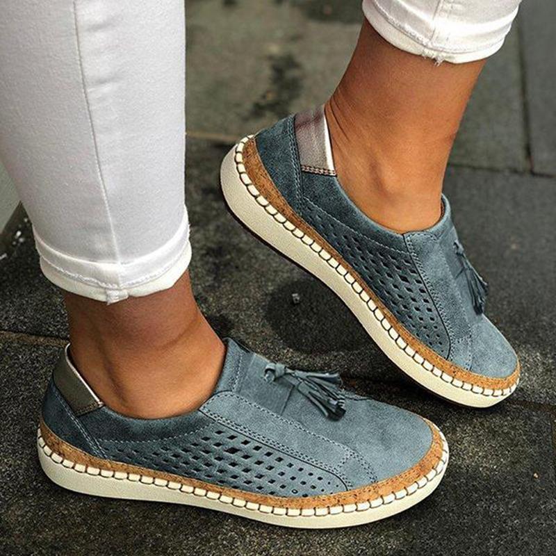 Casual Shoes Slip-On Sneaker Woman Ladies Comfortable Lady Loafers