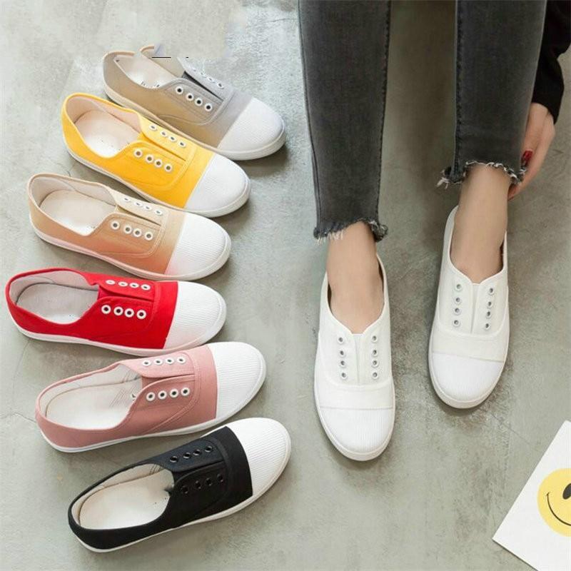 New Fashion shallow women canvas Breathable shoes
