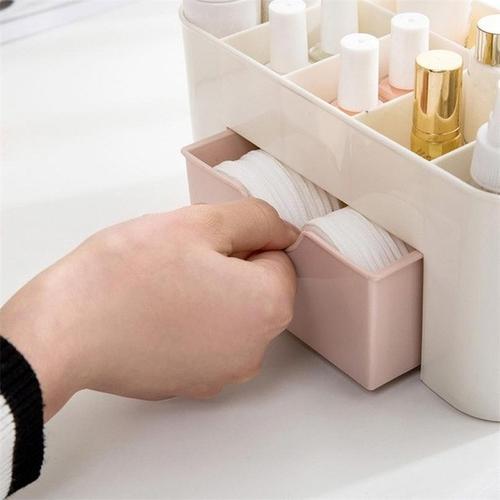 Compartmentalized Beauty Organizer with Drawer