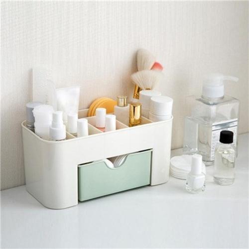 Compartmentalized Beauty Organizer with Drawer