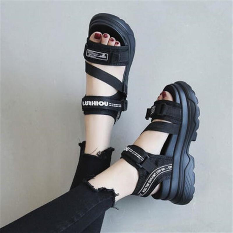 Gladiator Platform Women's Sandals  Fashion Women Chunky Beach Sandal