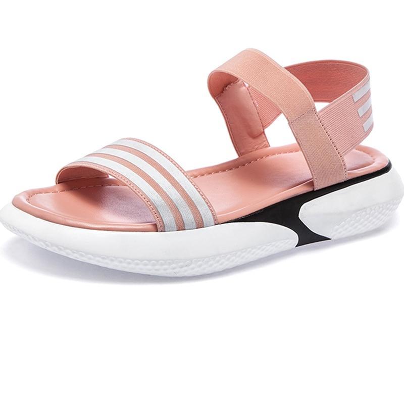 Women's Chunky Shoes Fashion Buckle Thick Soled Casual Woman Beach Sandal