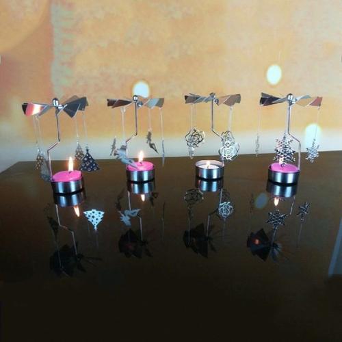 Snowflake Candle Spinner