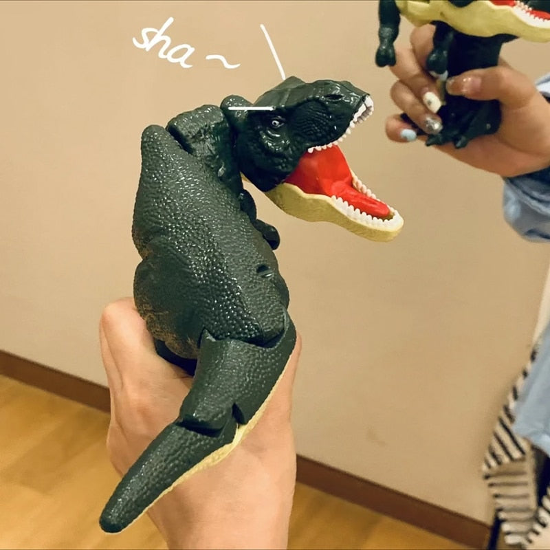 Hand-operated Dinosaur