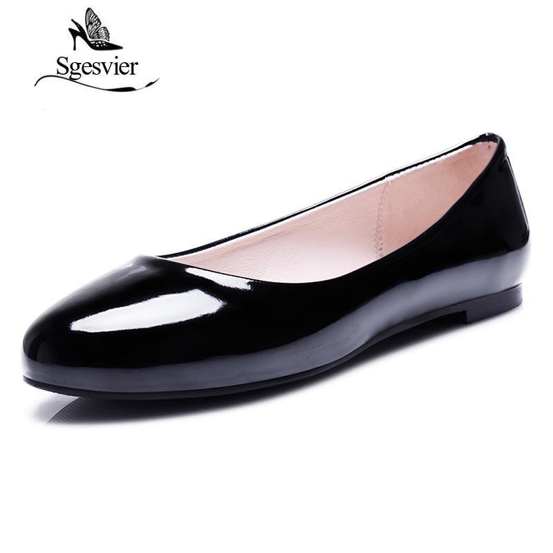 New Elegant Classics Dress Plus Size 31-52 Round Head Flat Heels Lady Shoes
