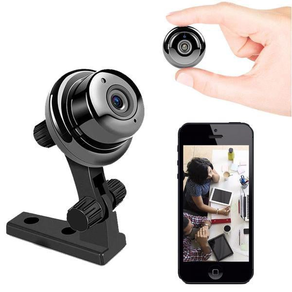 1080P Mini WIFI Camera With Smartphone App and Night Vision Security Cameras